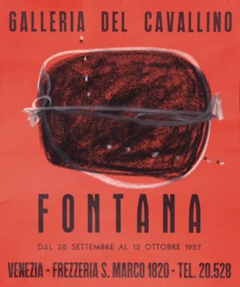 Concetto Spaziale by Lucio Fontana