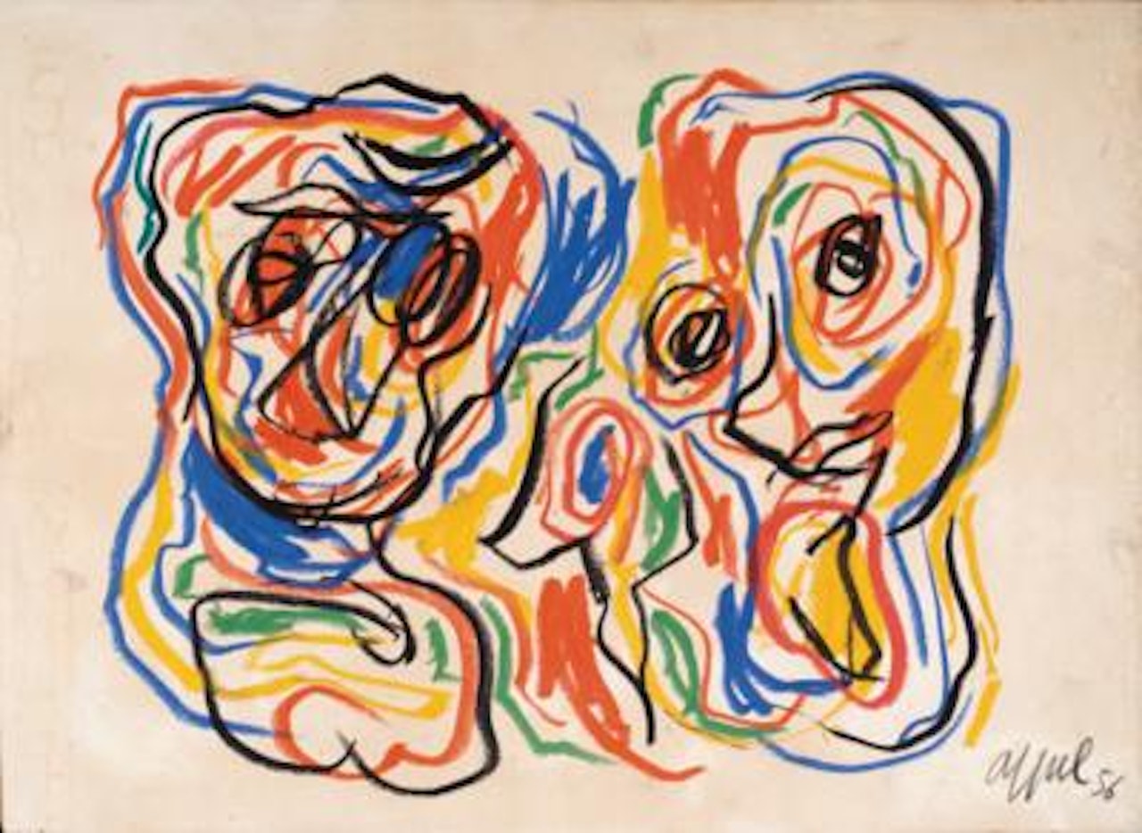 Figures by Karel Appel
