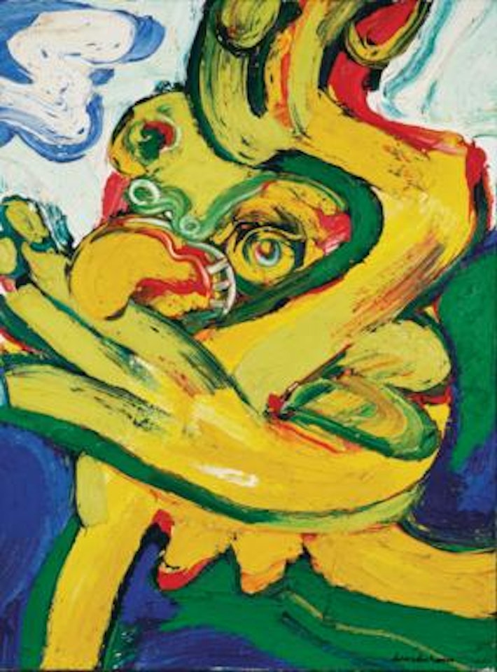 Le Chasseur de Papillon by Bengt Lindstrom