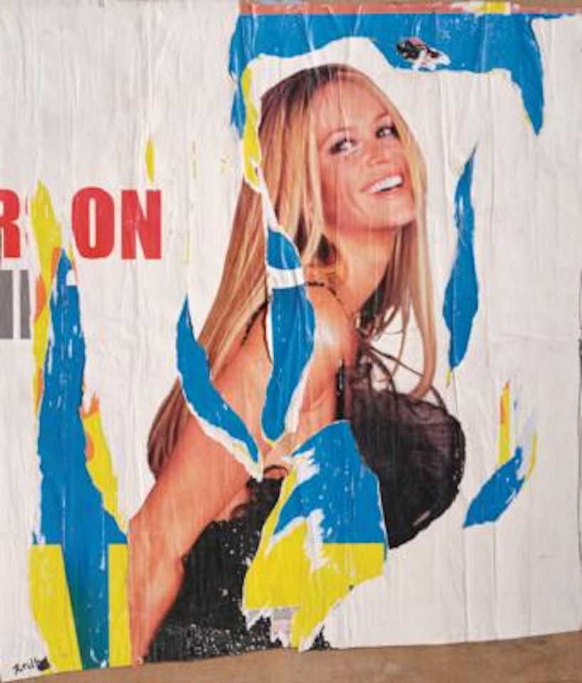 La bella nordica by Mimmo Rotella