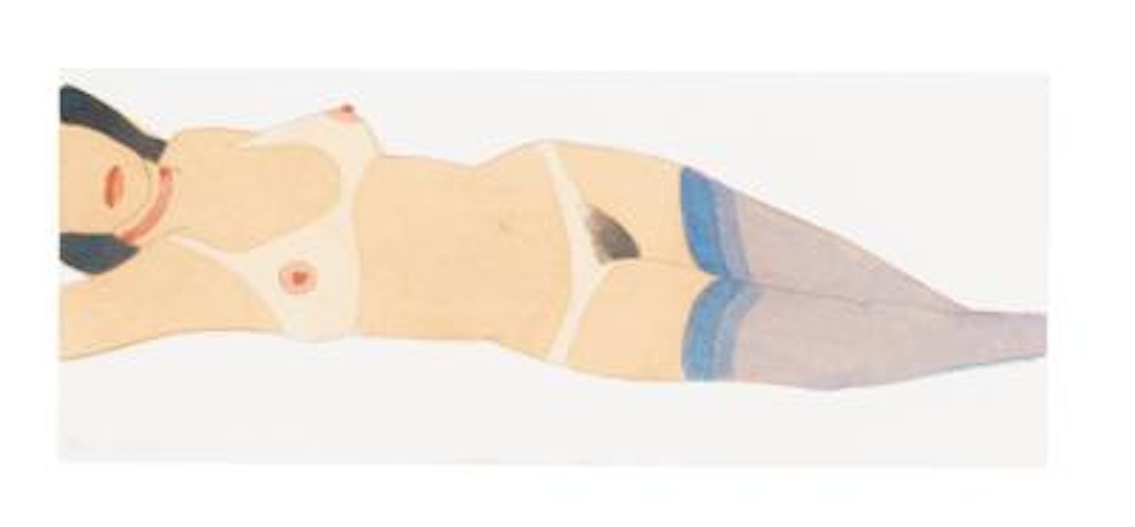 Reclining Nude #18 by Tom Wesselmann