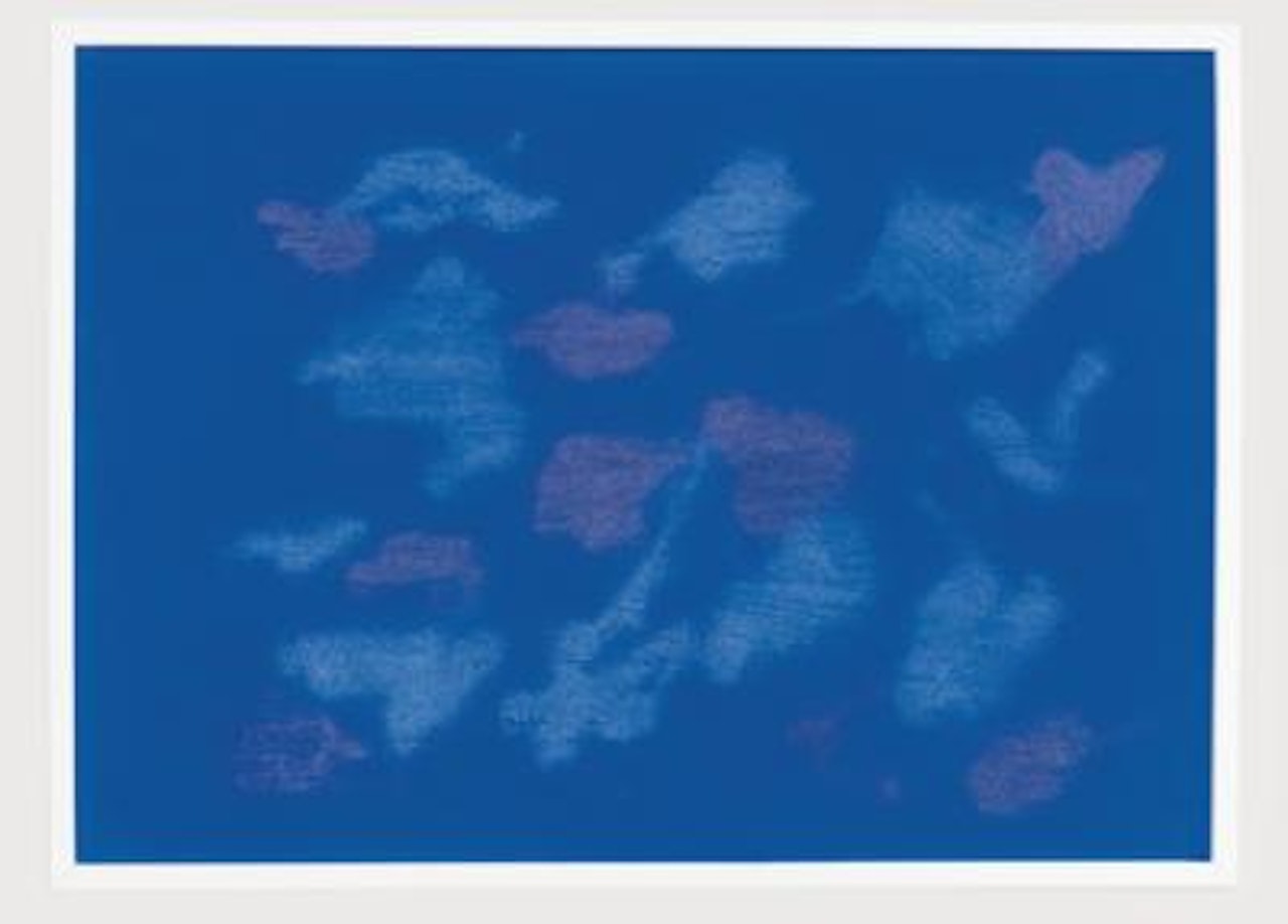Cangiante blu-grigio by Giulio Turcato
