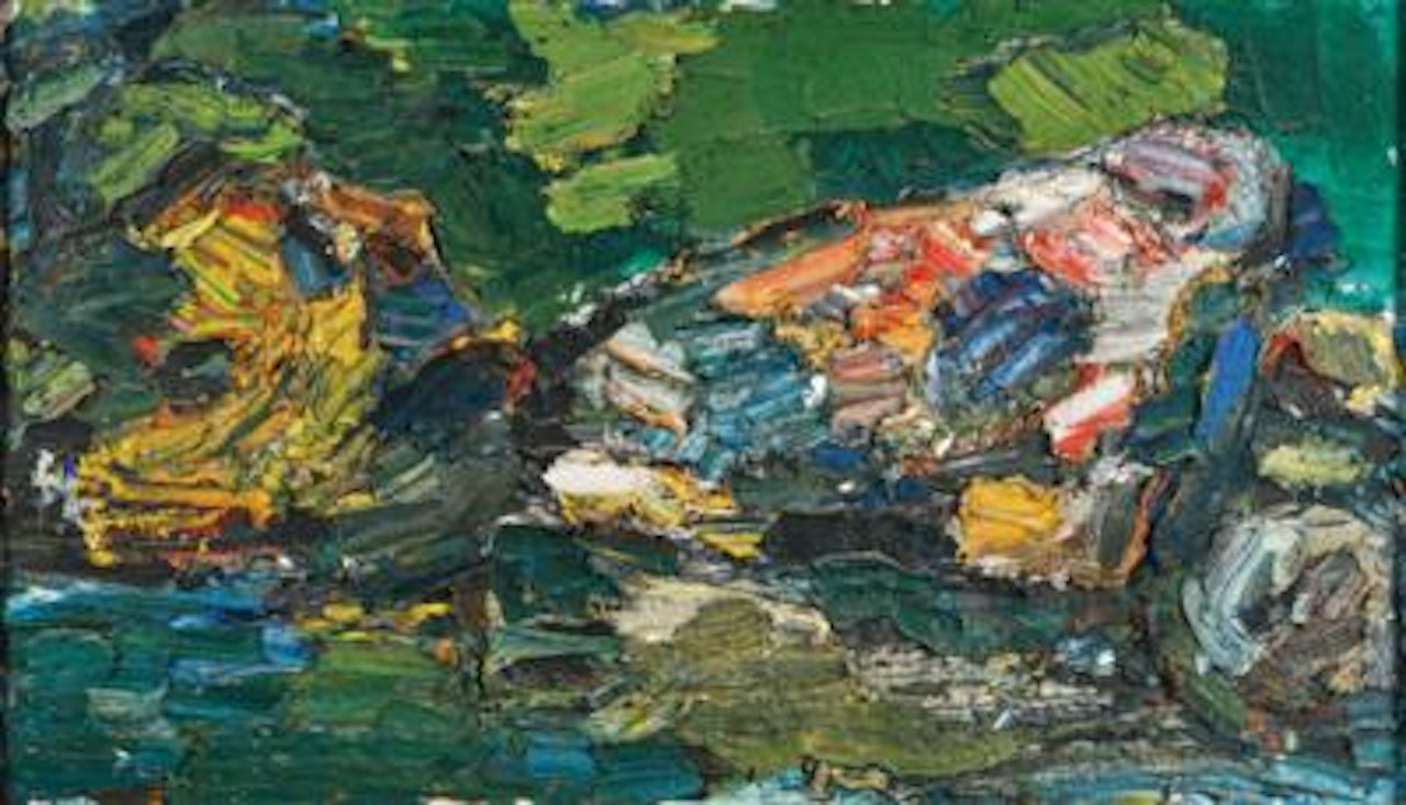 Kamp-Felsen / Kamp river rock by Franz Grabmayr