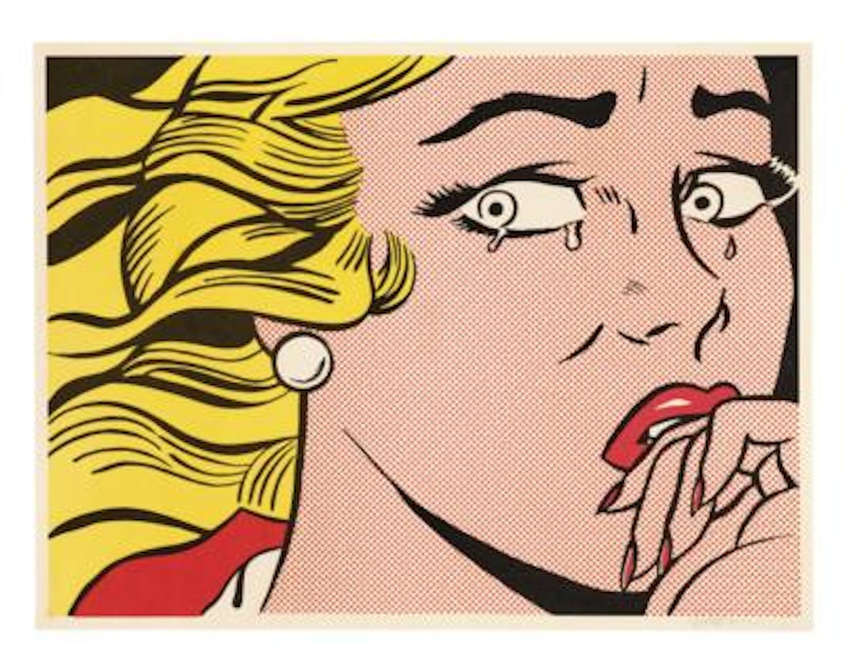 Crying Girl by Roy Lichtenstein