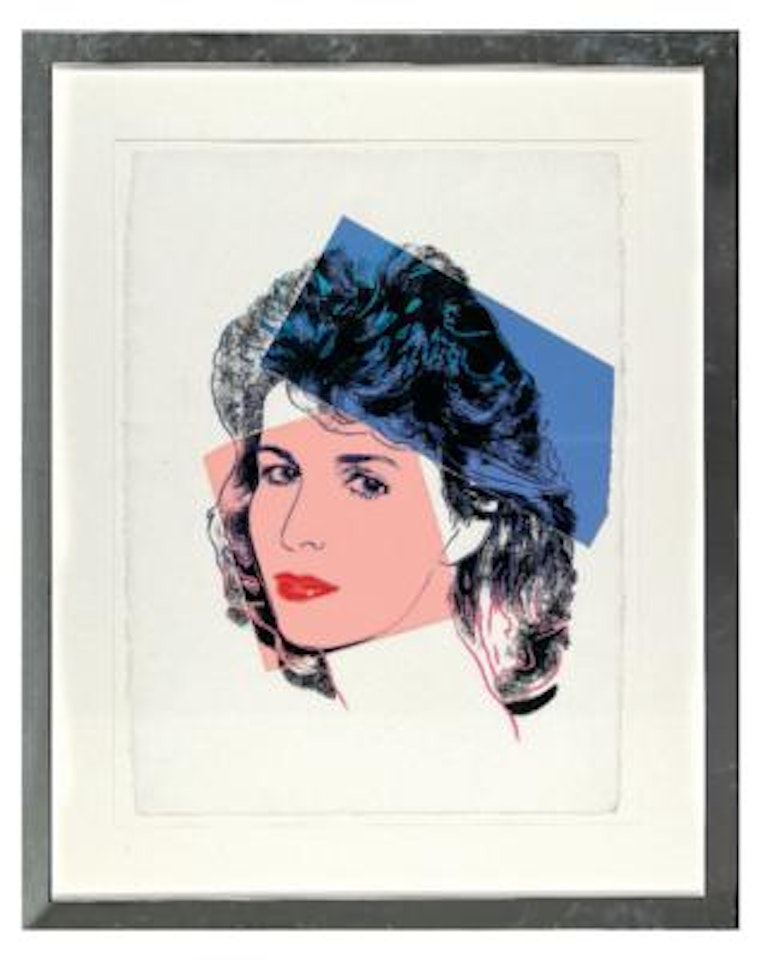 Sally Quinn by Andy Warhol