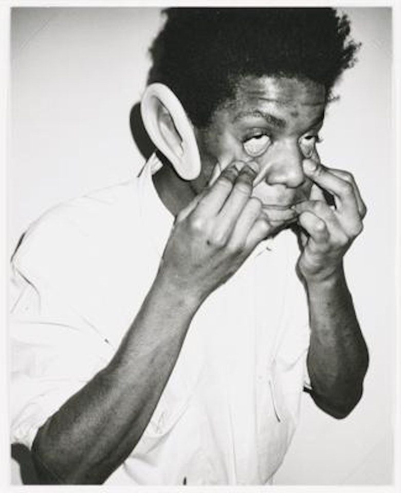 Basquiat by Andy Warhol