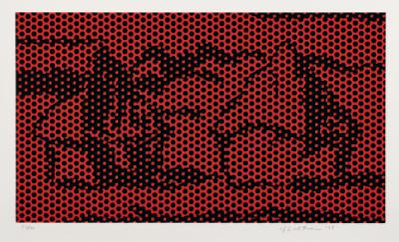 Haystack #6 (from Haystack series) by Roy Lichtenstein
