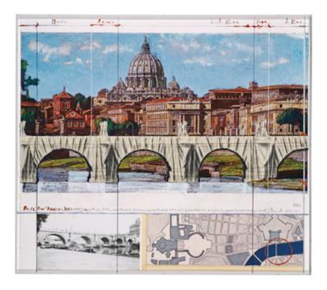 Ponte Sant'Angelo by Christo