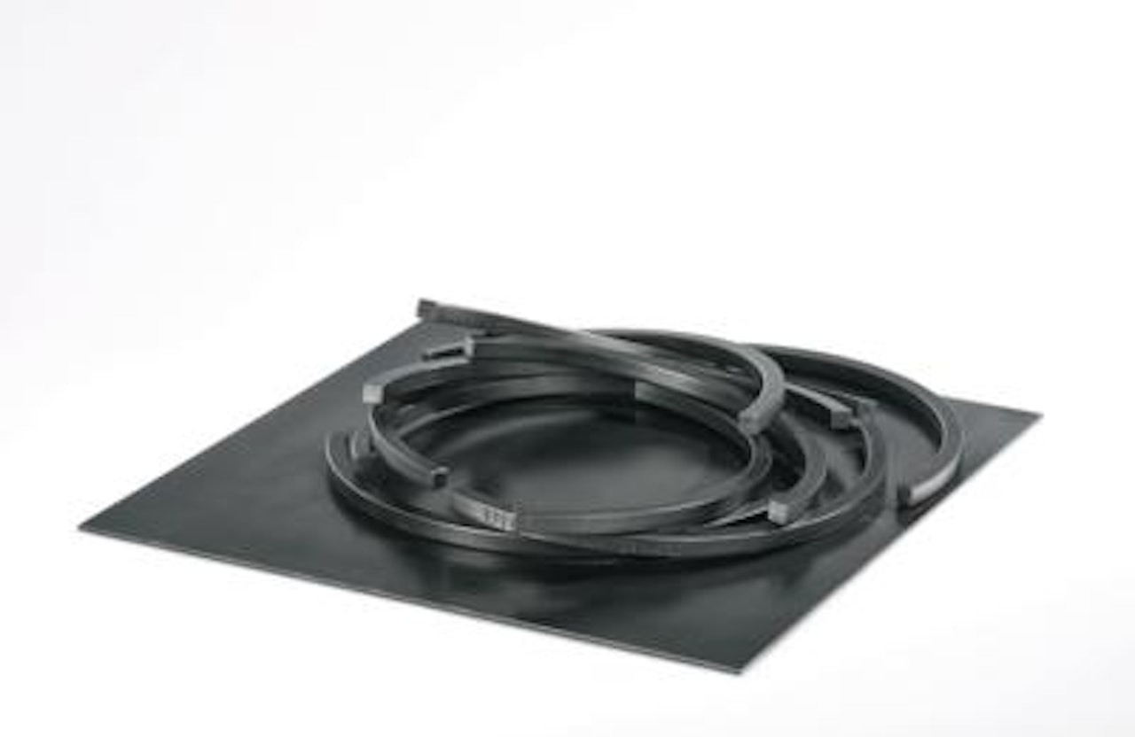 Effondrement: 10 Acrs by Bernar Venet