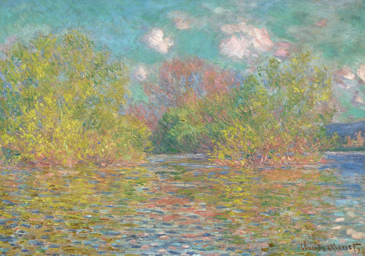 La Seine près de Giverny by Claude Monet