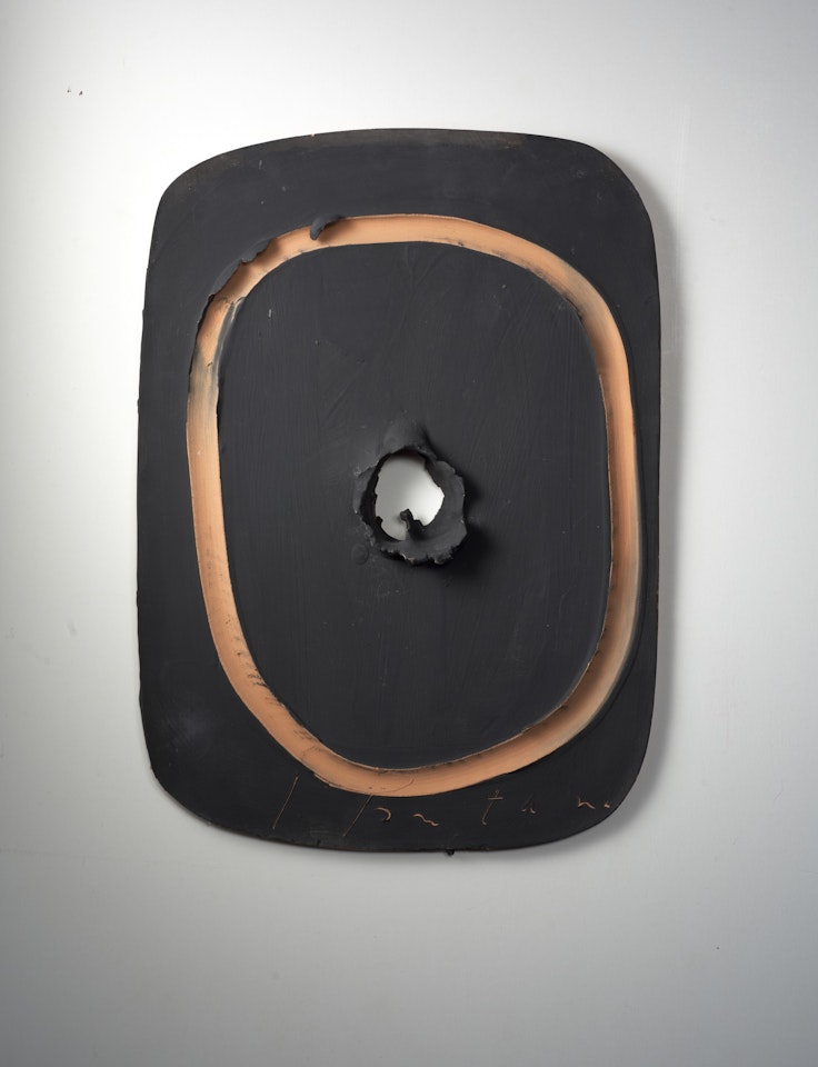Concetto spaziale by Lucio Fontana