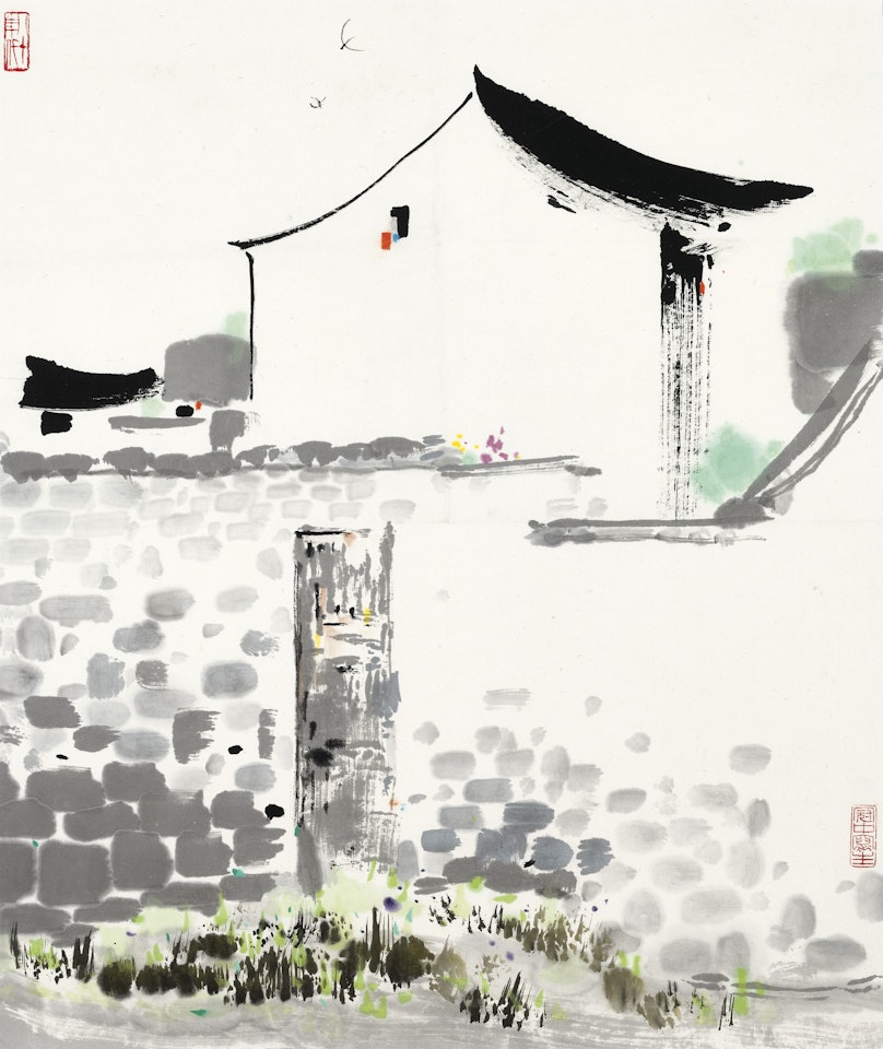South Jiangsu House by Wu Guanzhong