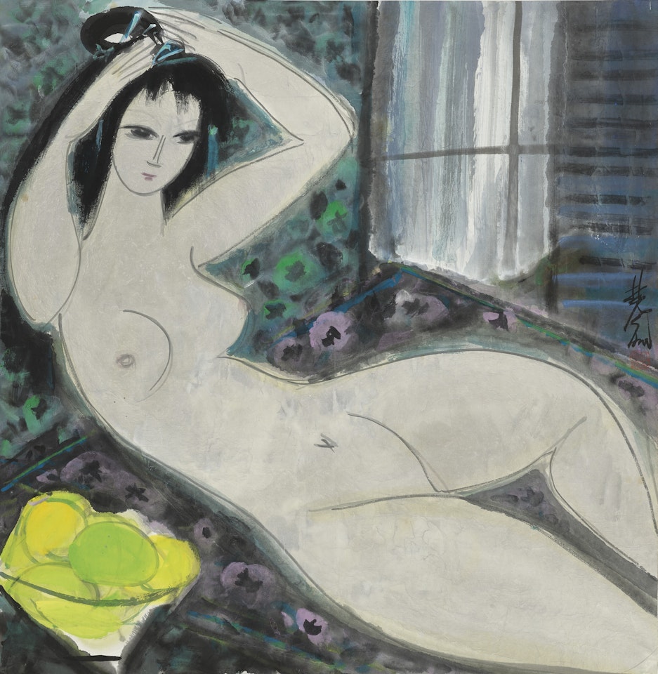 Nude by Lin Fengmian