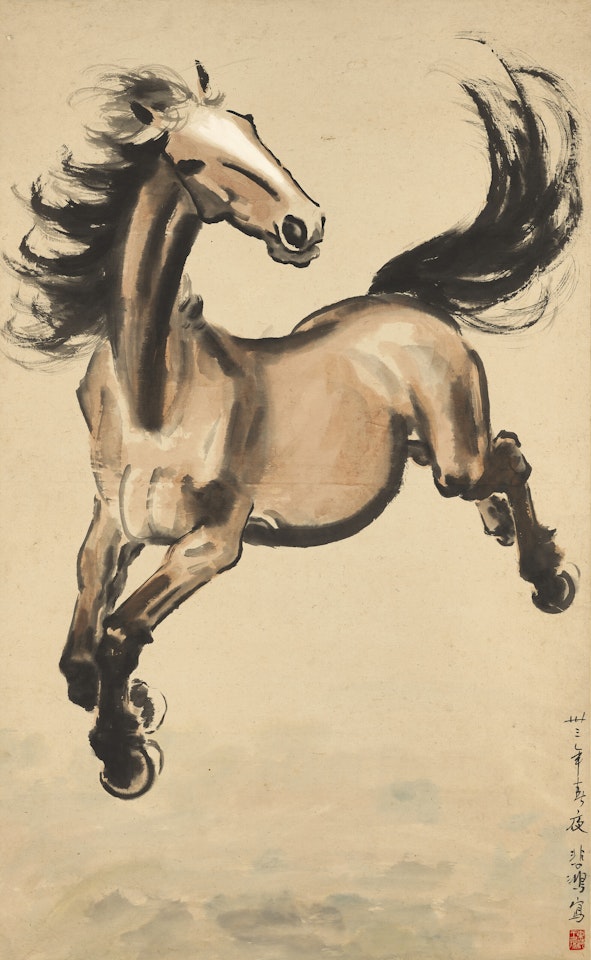 Running Horse by Xu Beihong