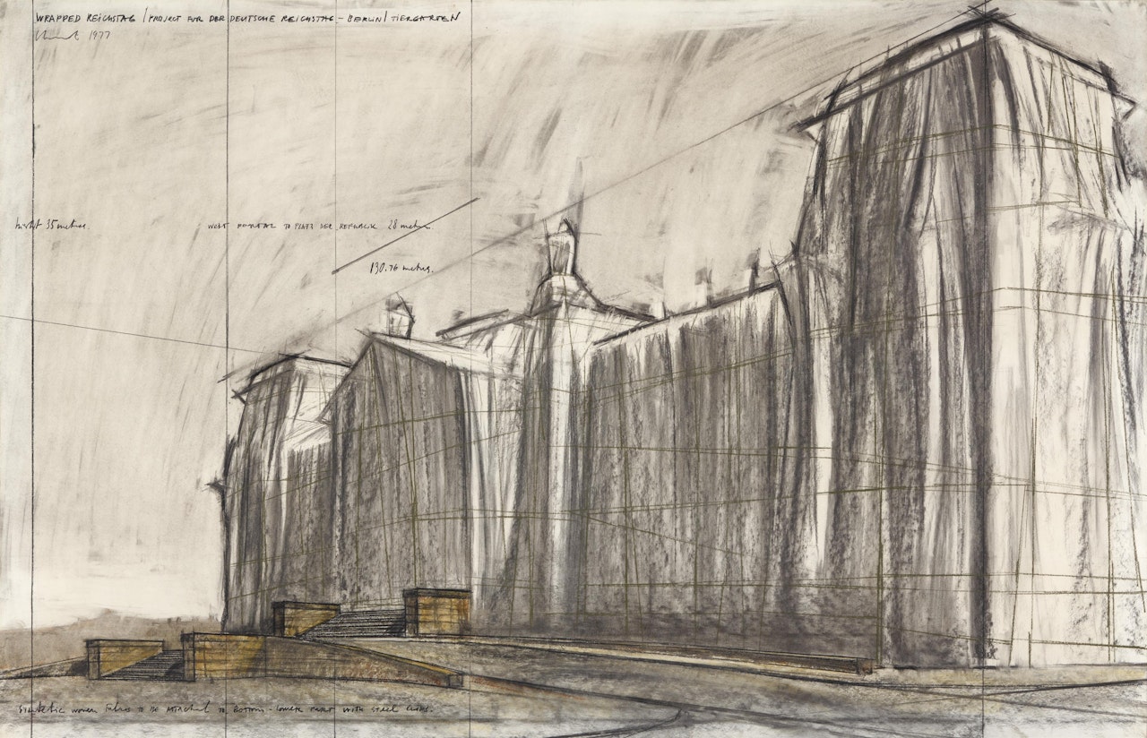 Wrapped Reichstag by Christo