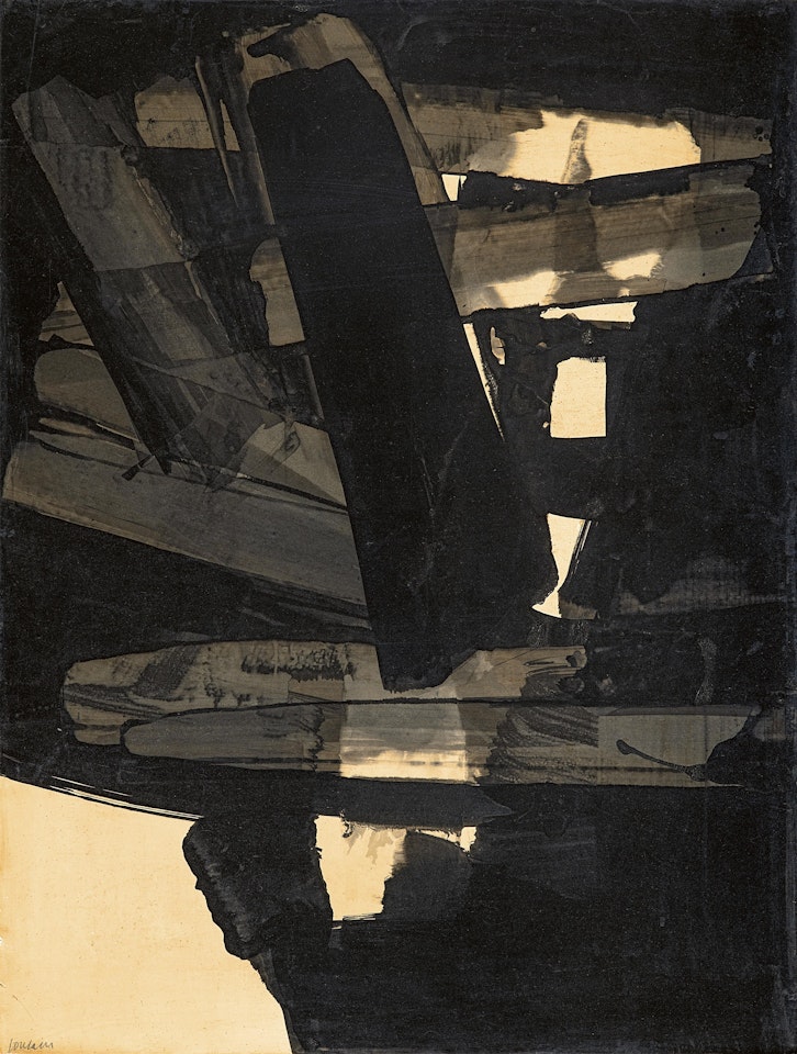 Untitled by Pierre Soulages