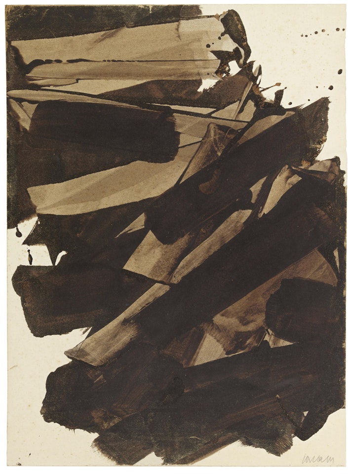 Untitled by Pierre Soulages