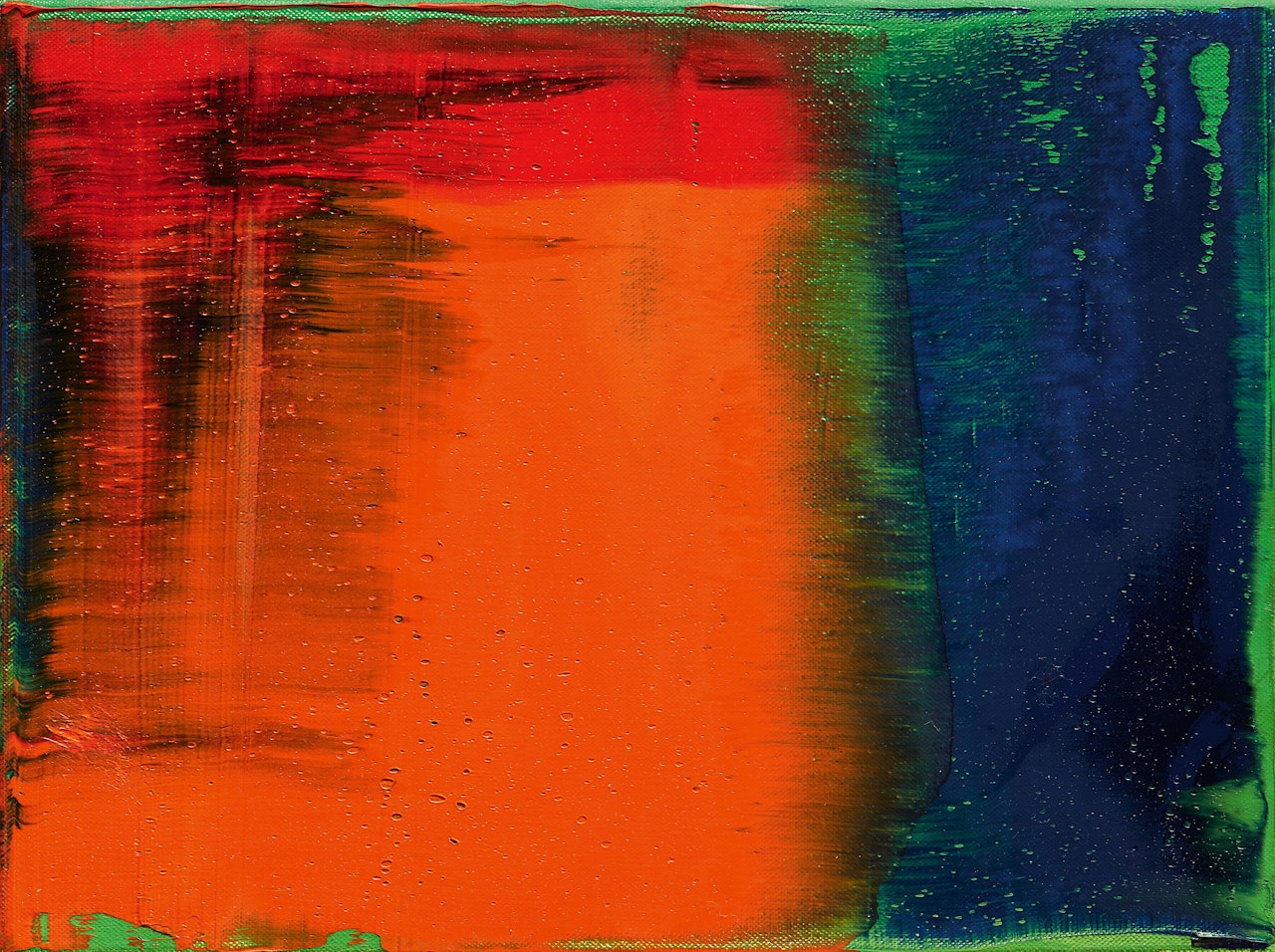 Grün-Blau-Rot by Gerhard Richter