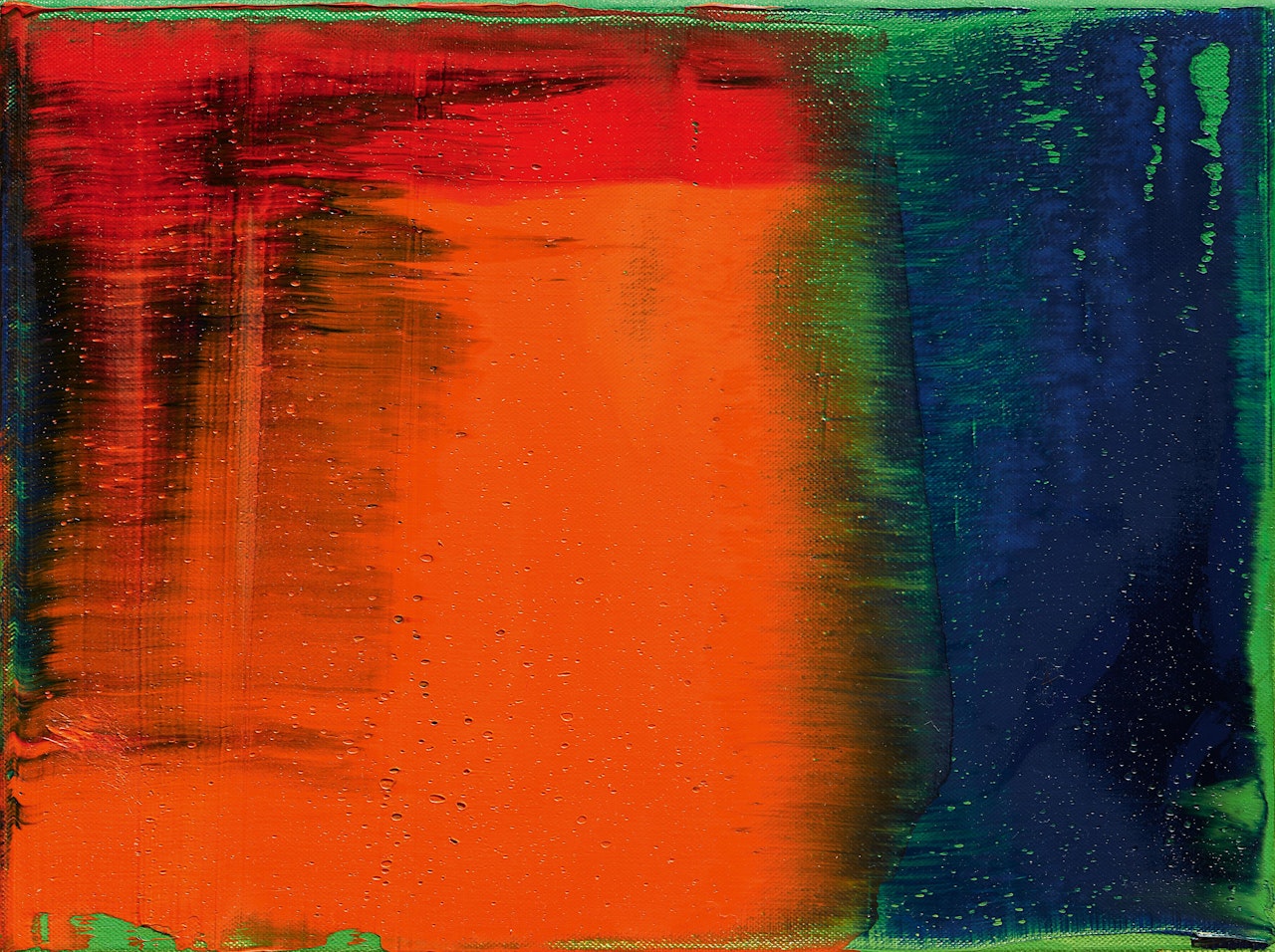 Grün-Blau-Rot by Gerhard Richter