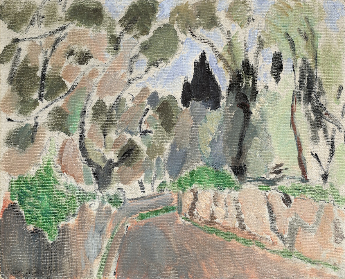La route by Henri Matisse