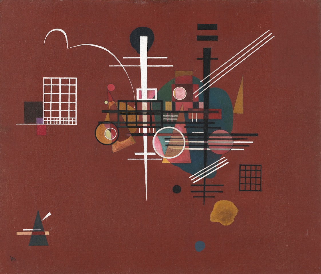 Dumpfes Rot by Wassily Kandinsky