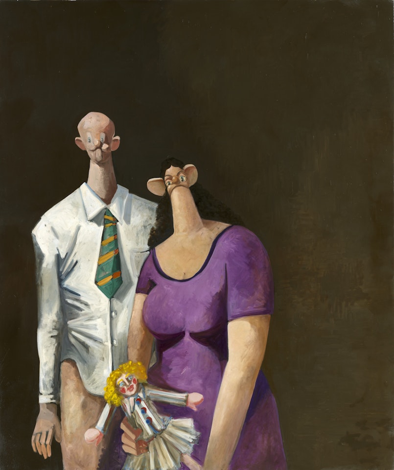 The Stockbroker by George Condo
