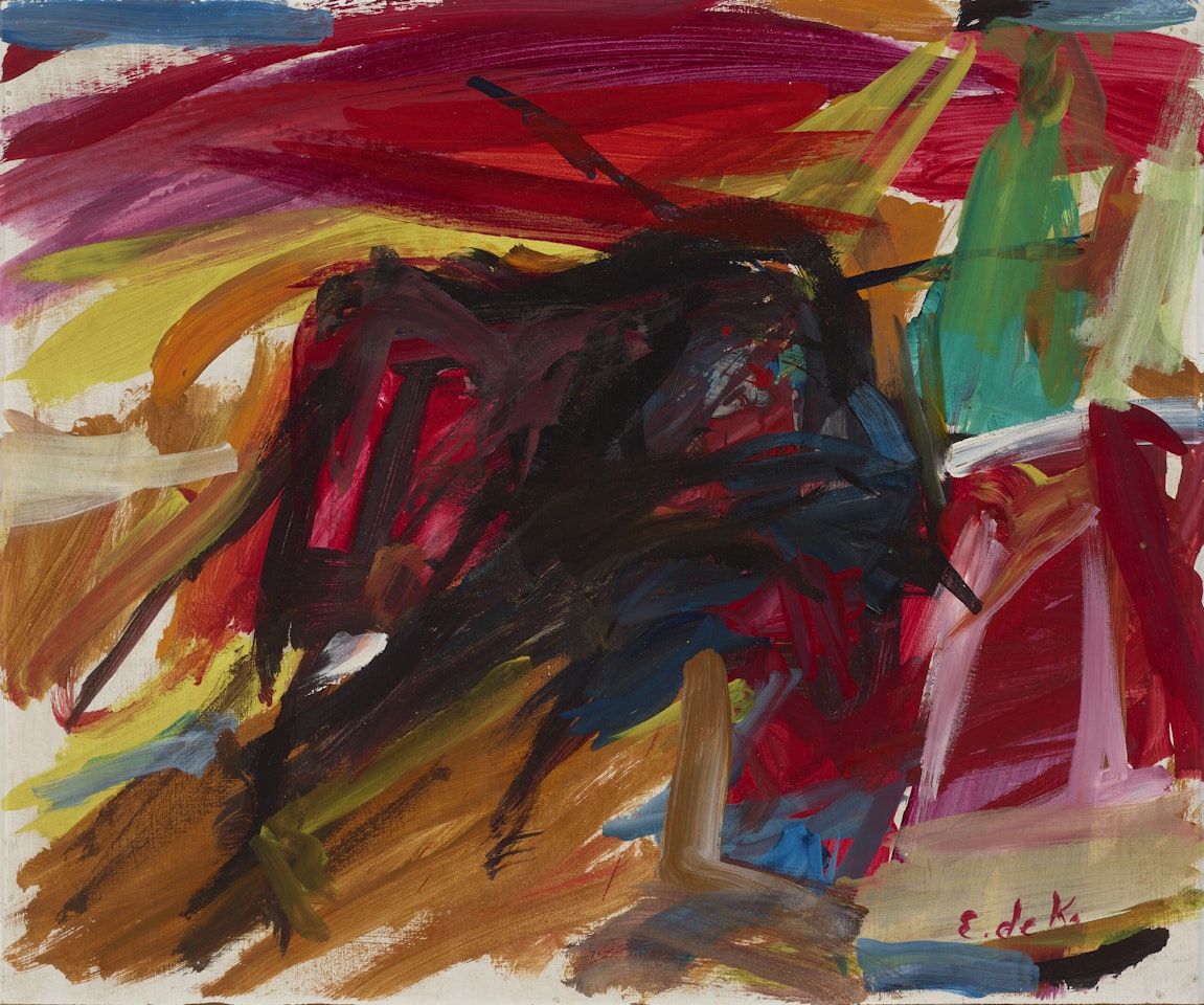 Twilight in Juarez No. I by Elaine de Kooning