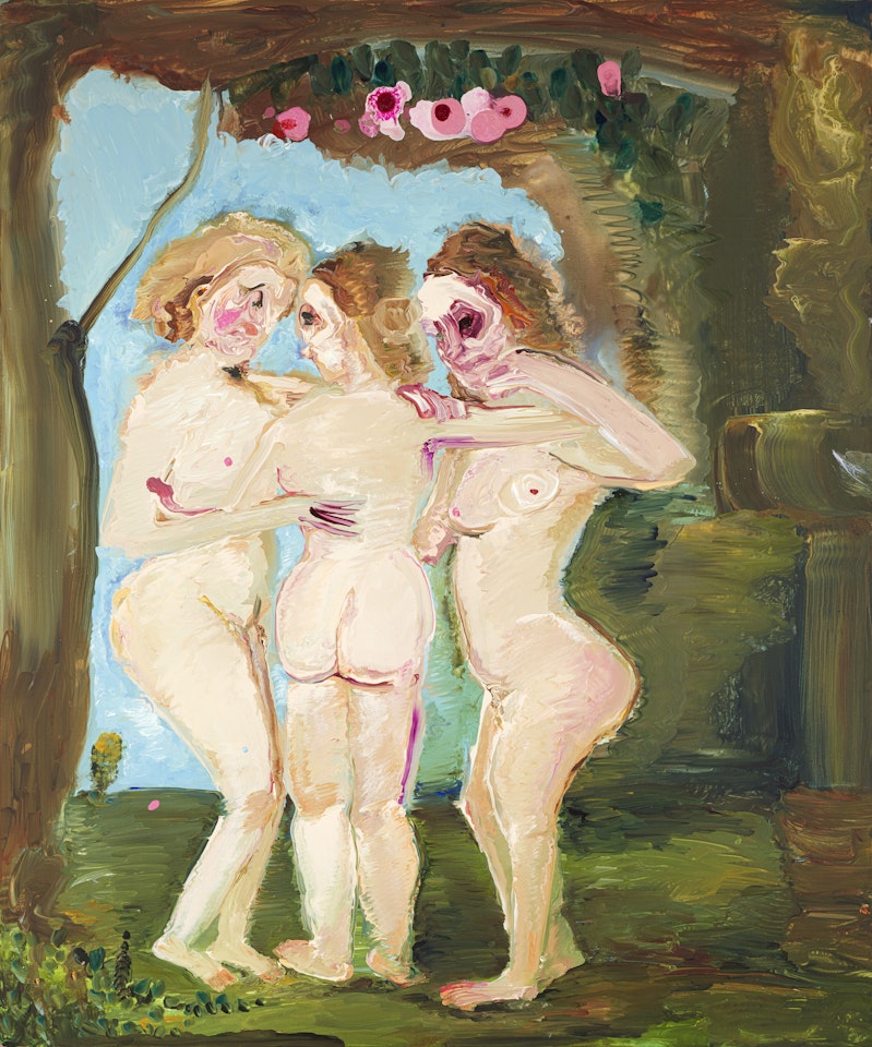 The Three Graces (after Rubens) by Genieve Figgis