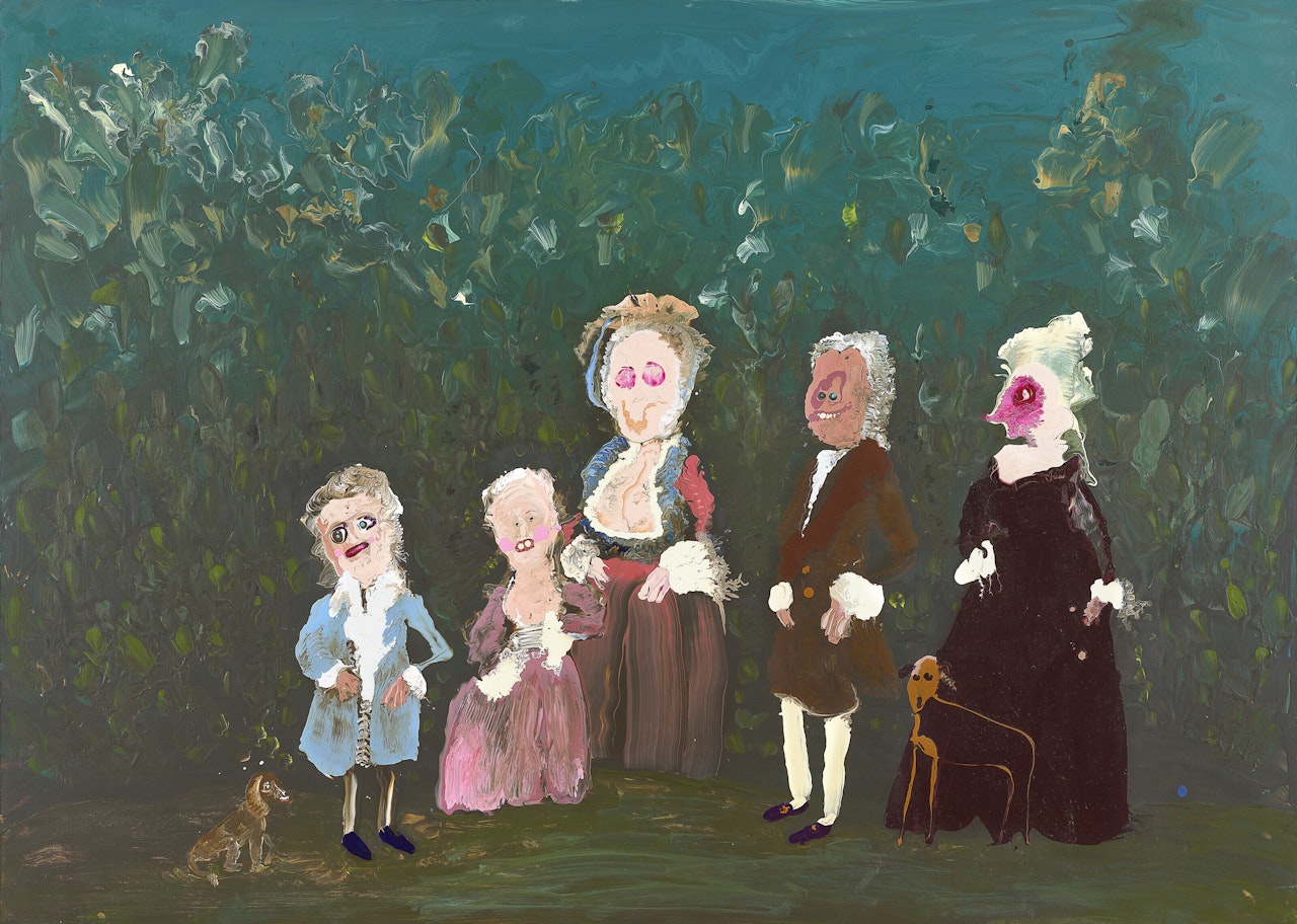 17th Century Family by Genieve Figgis