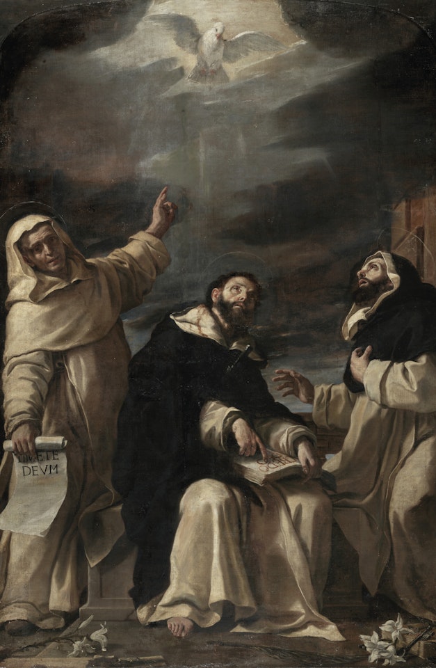 Saints Vincent Ferrer, Peter Martyr and Raymond of Peñafort by Mattia Preti