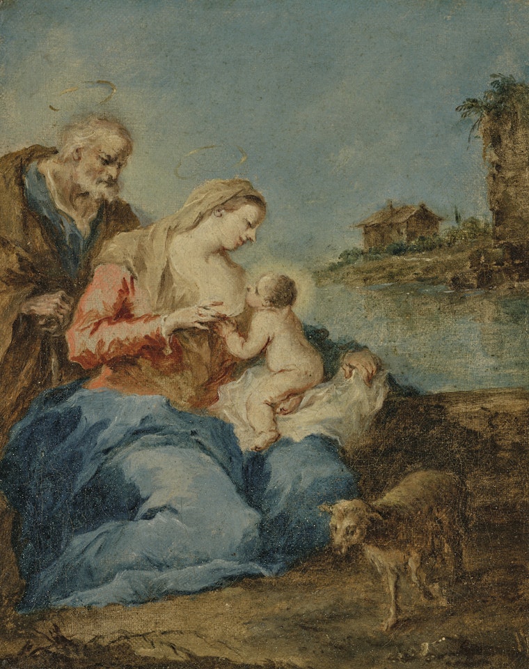 The Holy Family by Francesco Guardi
