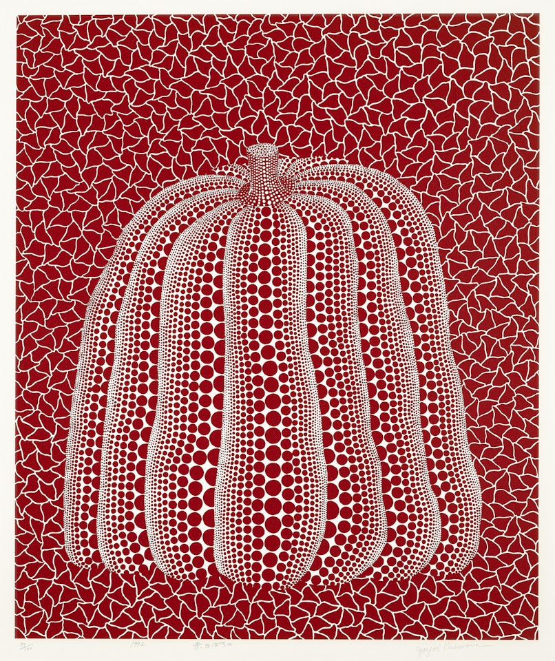 RED PUMPKIN by Yayoi Kusama