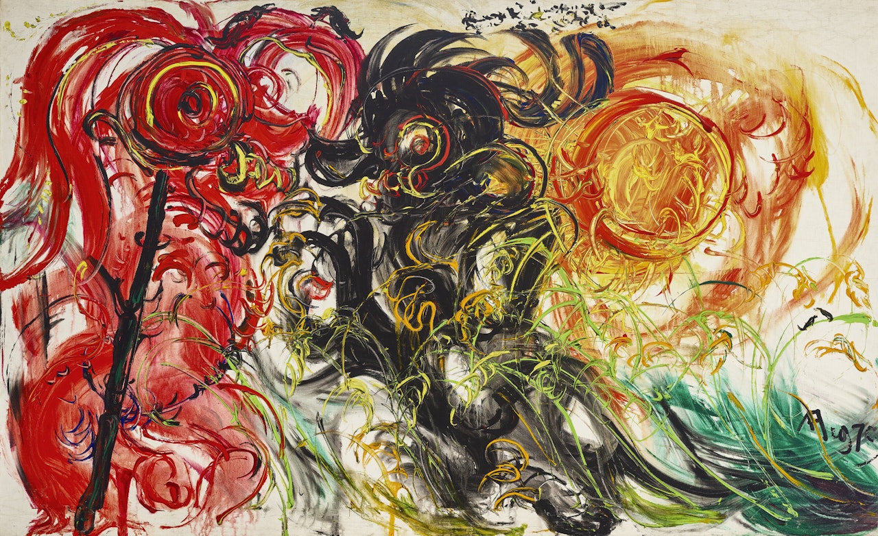 Scarecrows by Affandi