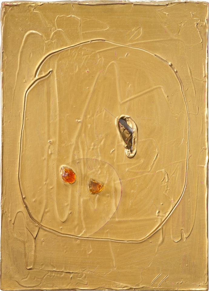 Concetto spaziale by Lucio Fontana
