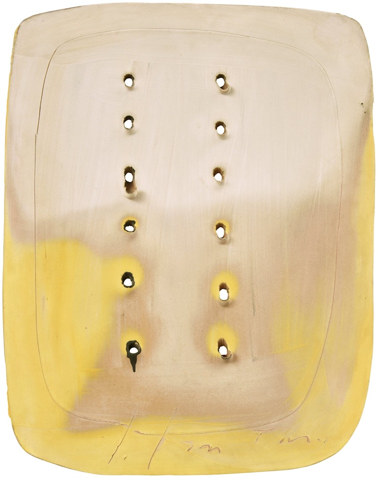 Concetto spaziale by Lucio Fontana