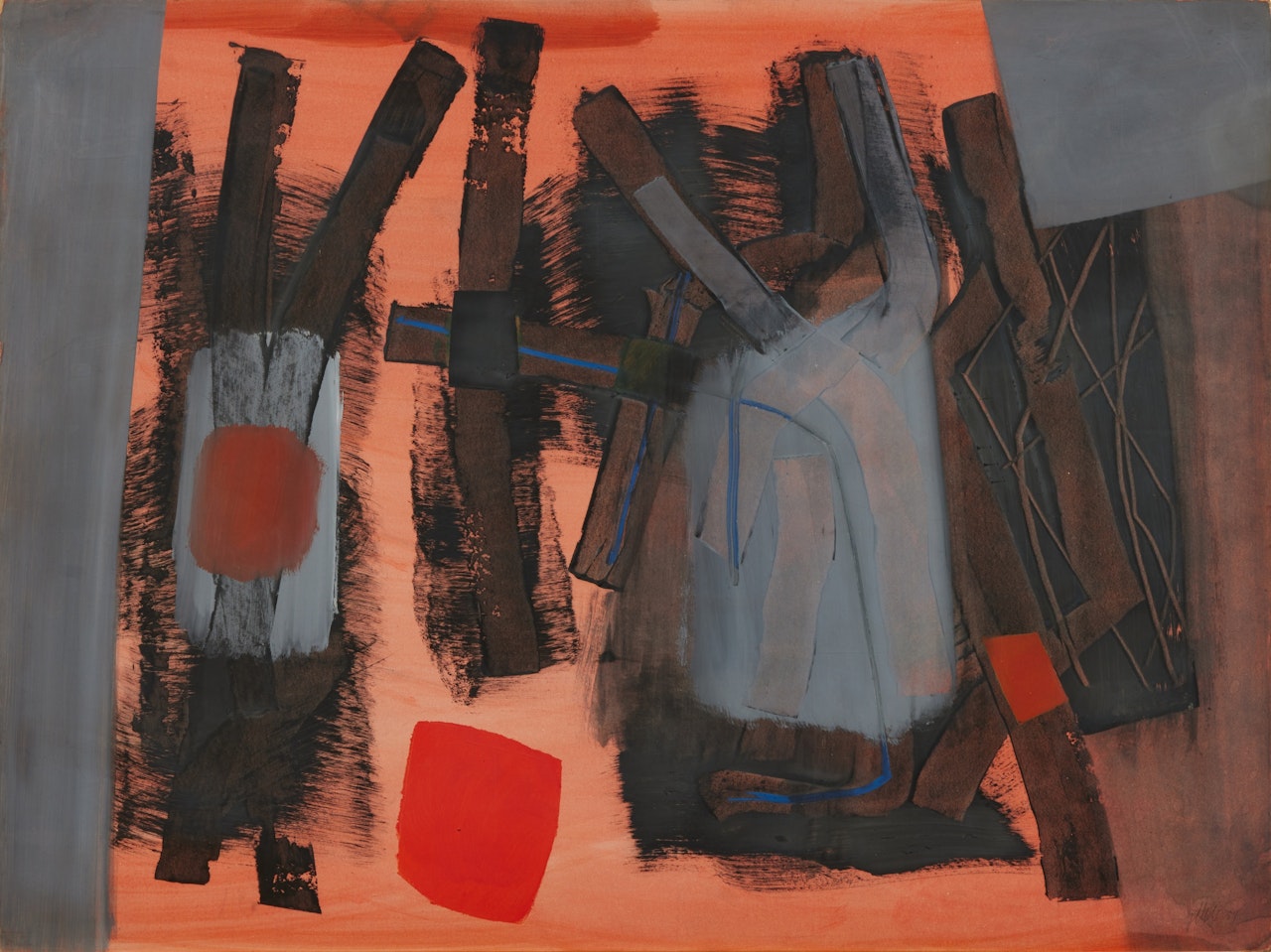 Ohne Titel by Fritz Winter