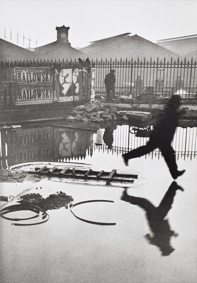 Derrière la Gare Saint-Lazare, Paris by Henri Cartier-Bresson