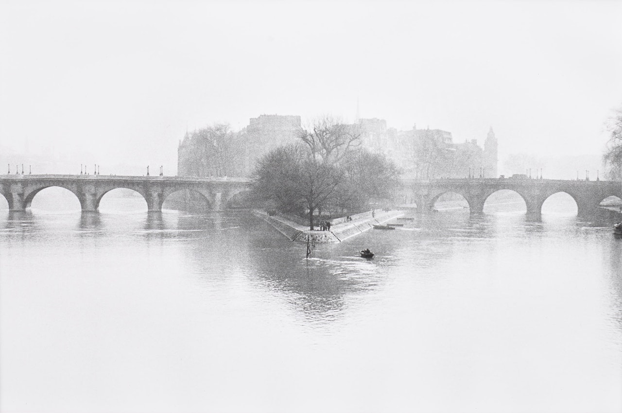 Île de la Cité, Paris by Henri Cartier-Bresson