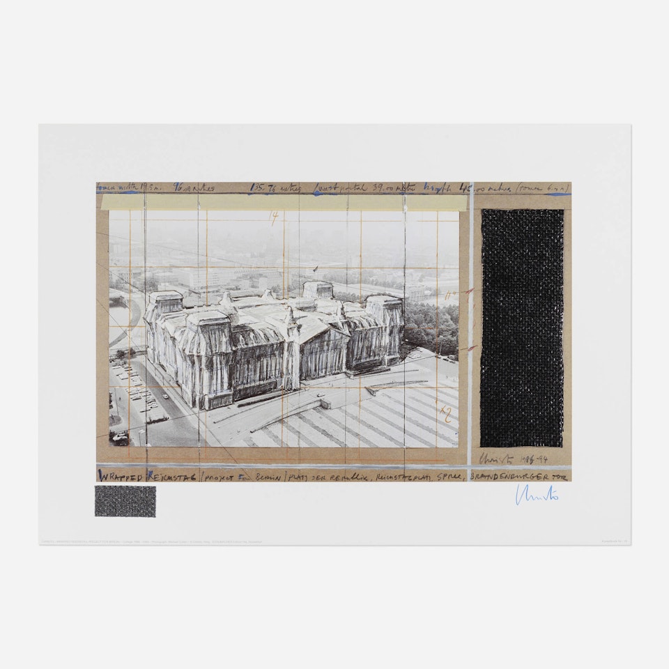 Wrapped Reichstag by Christo