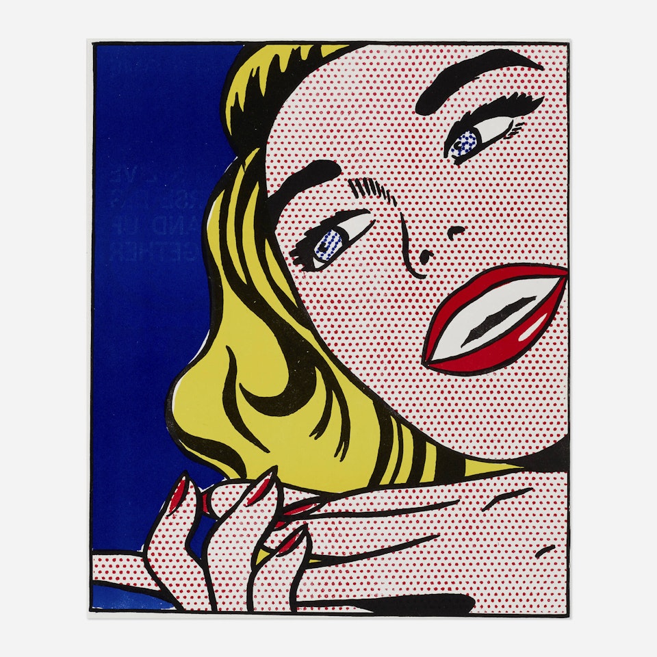 Girl (from the One Cent Life portfolio) by Roy Lichtenstein