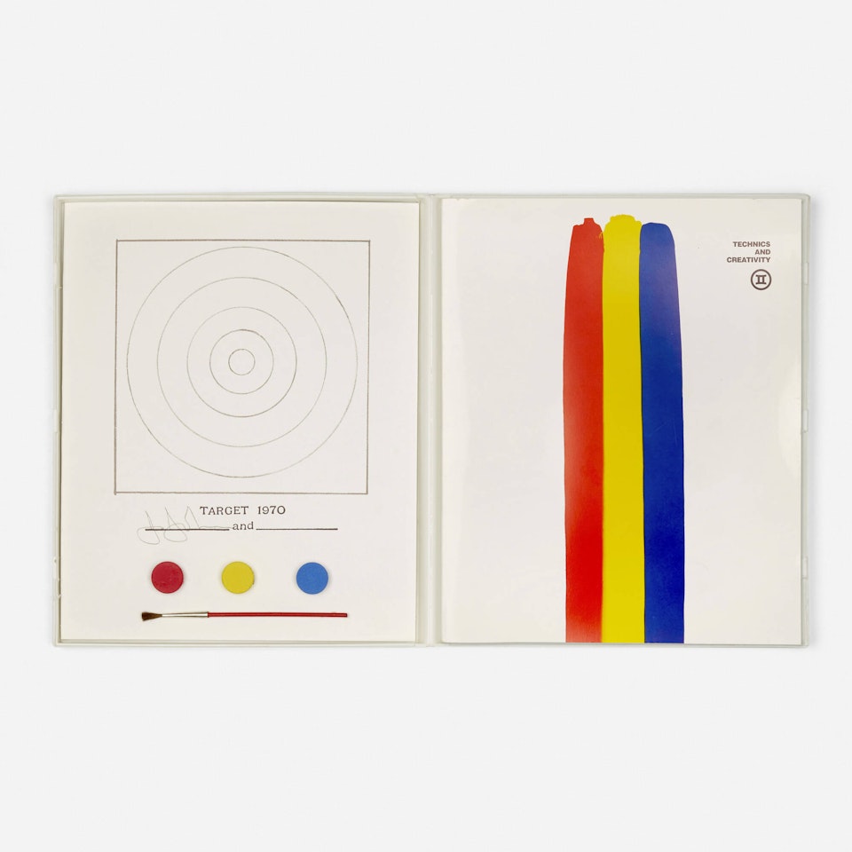 Target from Technics and Creativity by Jasper Johns