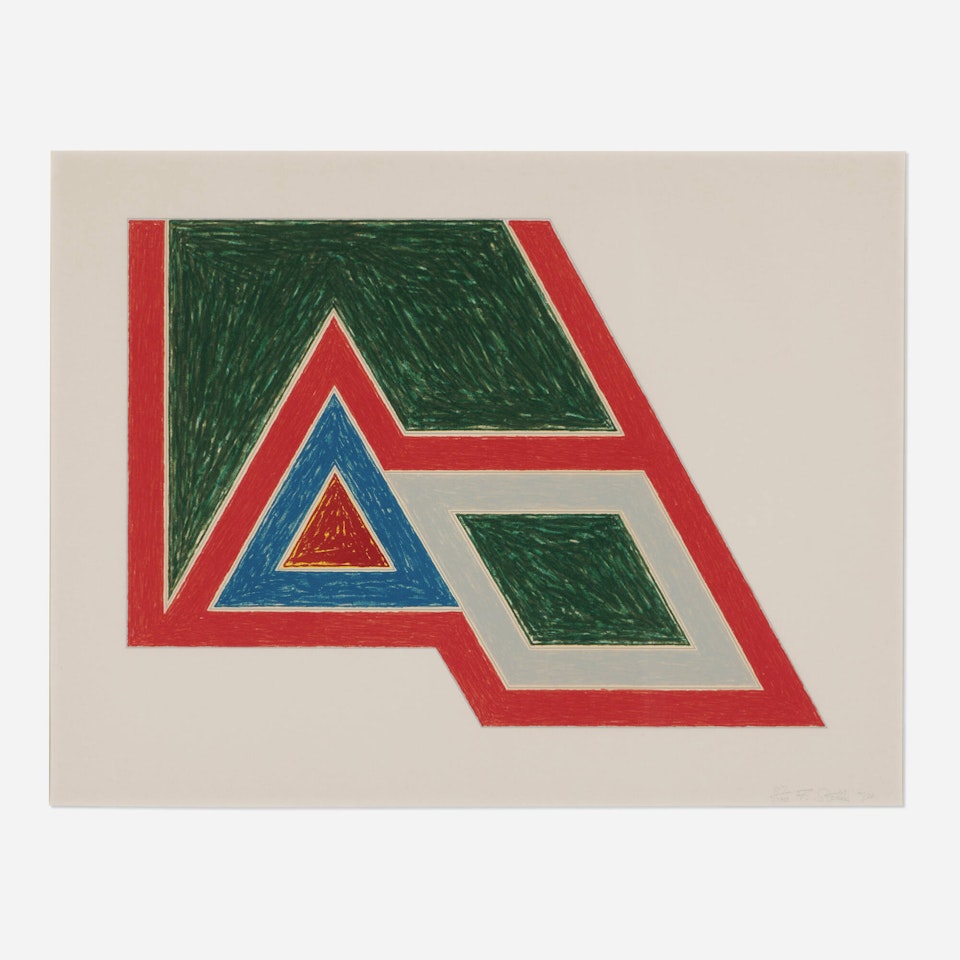 Sanbornville (from the Eccentric Polygons series) by Frank Stella
