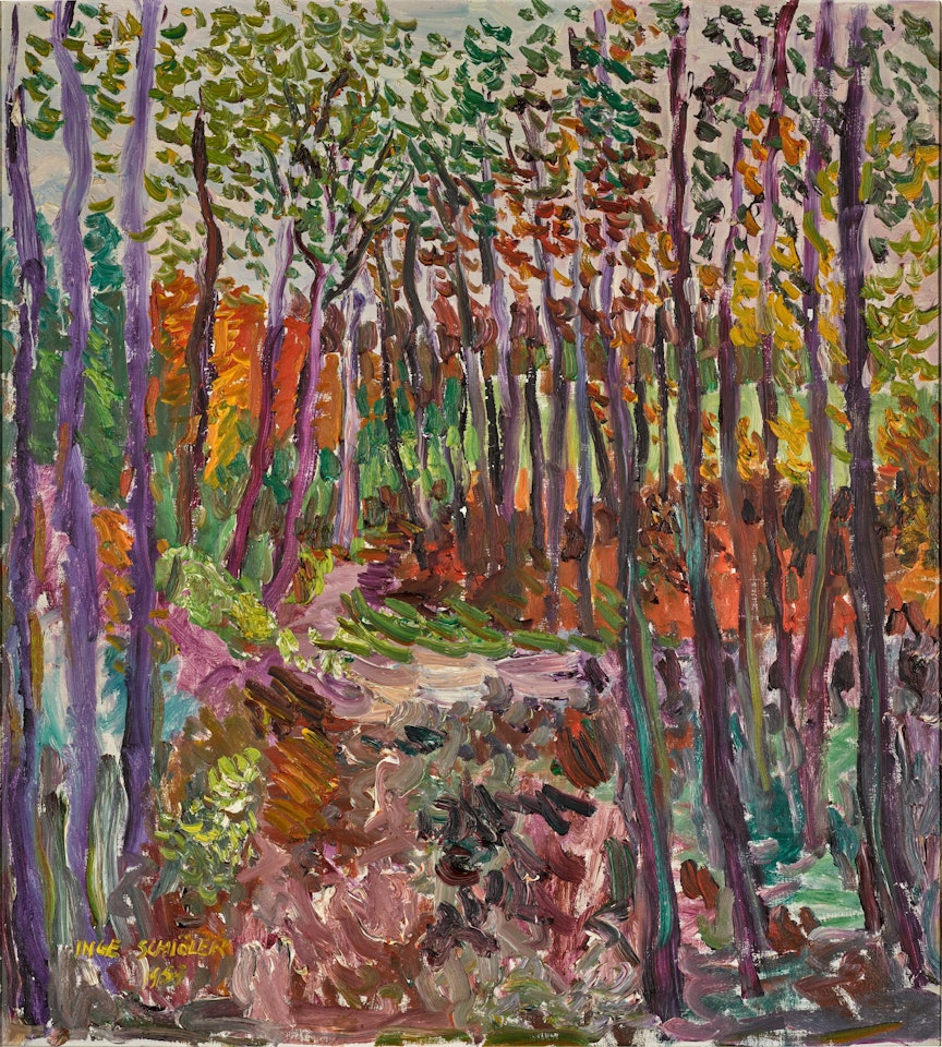 Woods in Spring by Inge Schiöler