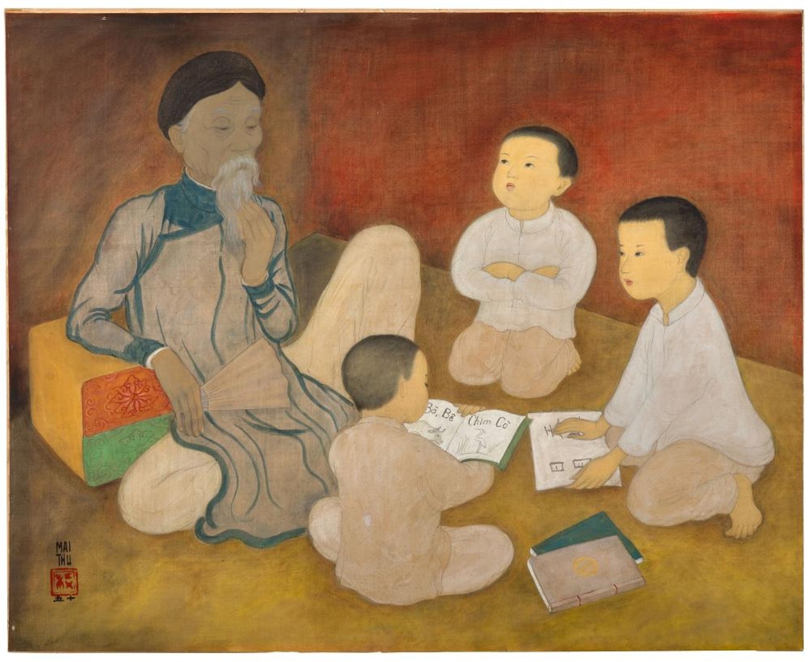 La leçon d'école by Mai Trung Thu