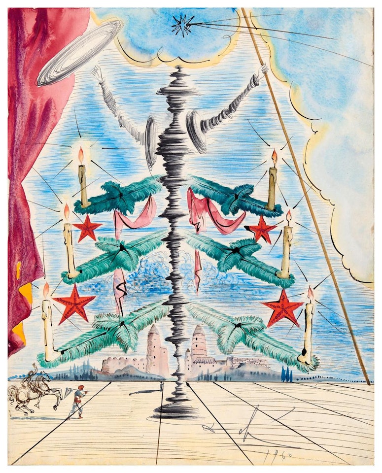 Don Quijote by Salvador Dali