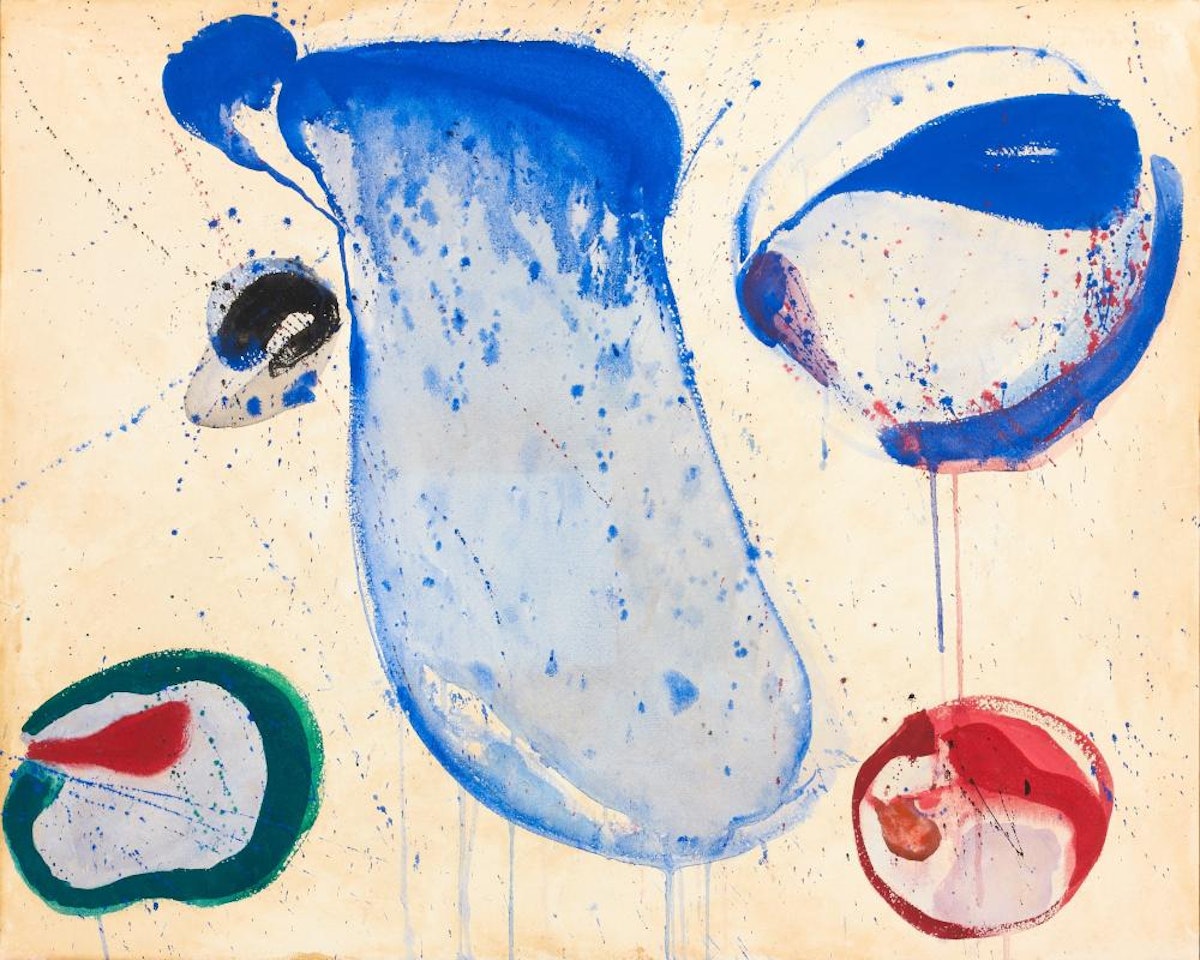 Blue 47 by Sam Francis