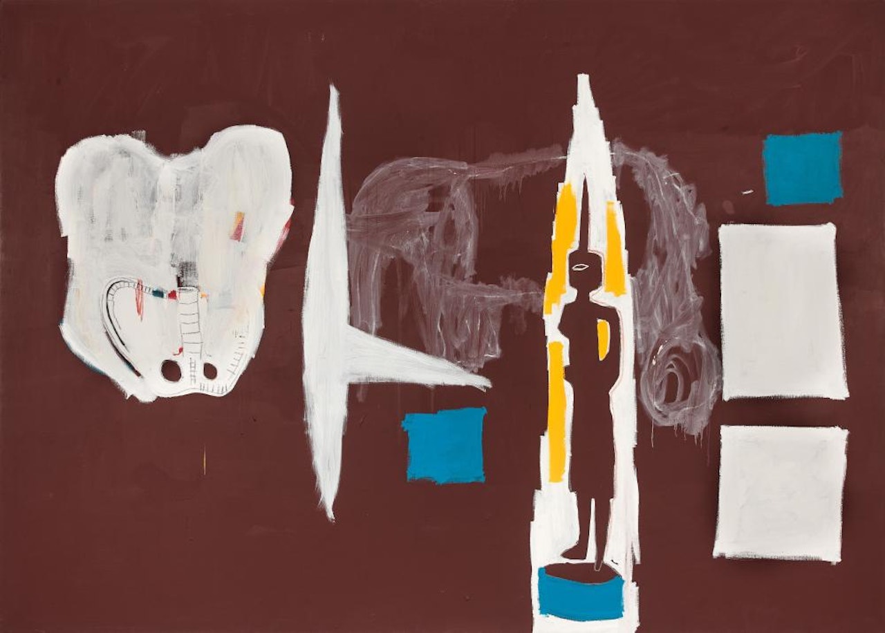 The elephant by Jean-Michel Basquiat