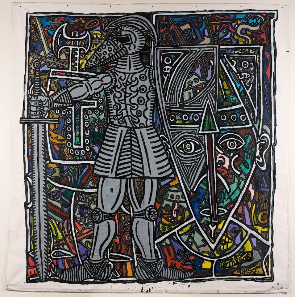 Chevalier Benoît de la Patchole by Robert Combas