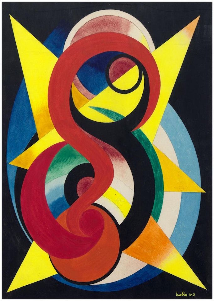 Réalité spirituelle by Auguste Herbin