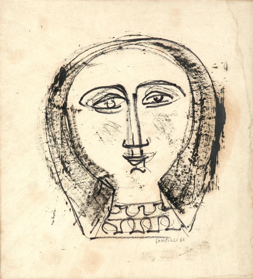 Visage by Massimo Campigli